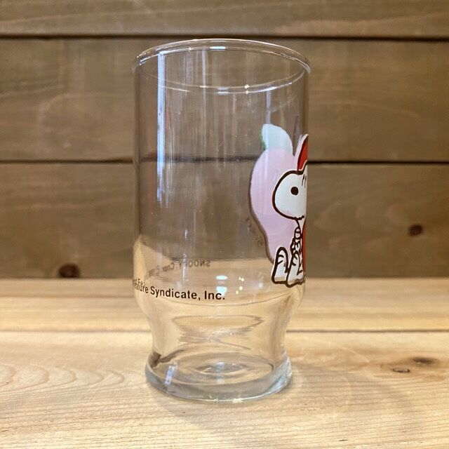 Peanuts Snoopy Juice Glass ピーナッツ スヌーピー グラス 2106