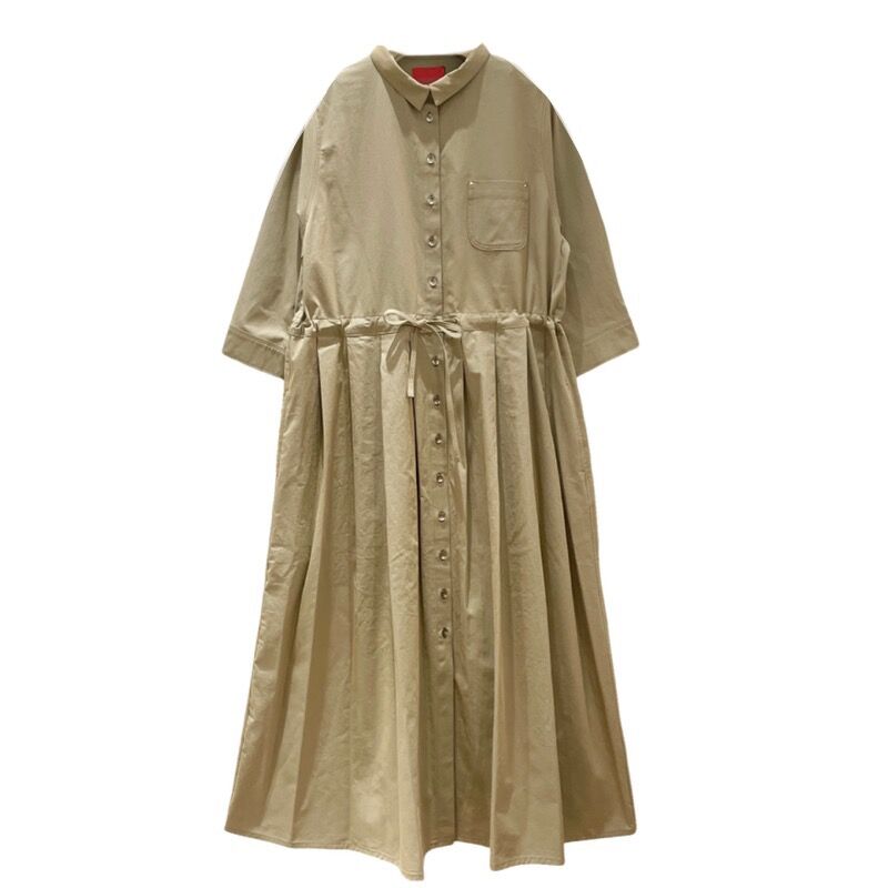 新入荷！ | LIROMA(リロマ) 七分袖シャツワンピース | grasol