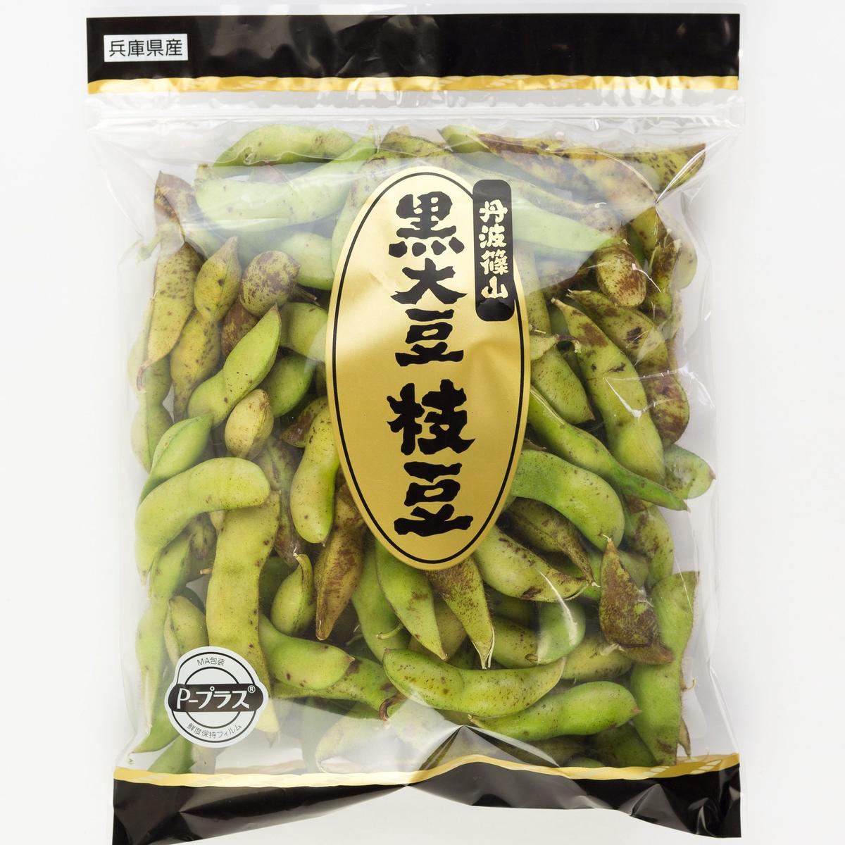 売り切れ 10 11出荷 丹波篠山の黒大豆 さや枝豆1 初摘み 丹波たぶち農場