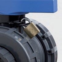 VEEボールバルブU-PVC 呼び 80A JISソケット型 OリングEPDM VEEボールバルブU-PVC 呼び 80A JISソケット型 OリングEPDM