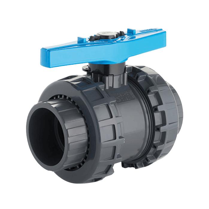 VEEボールバルブU-PVC 呼び 80A JISソケット型 OリングEPDM VEEボールバルブU-PVC 呼び 80A JISソケット型 OリングEPDM