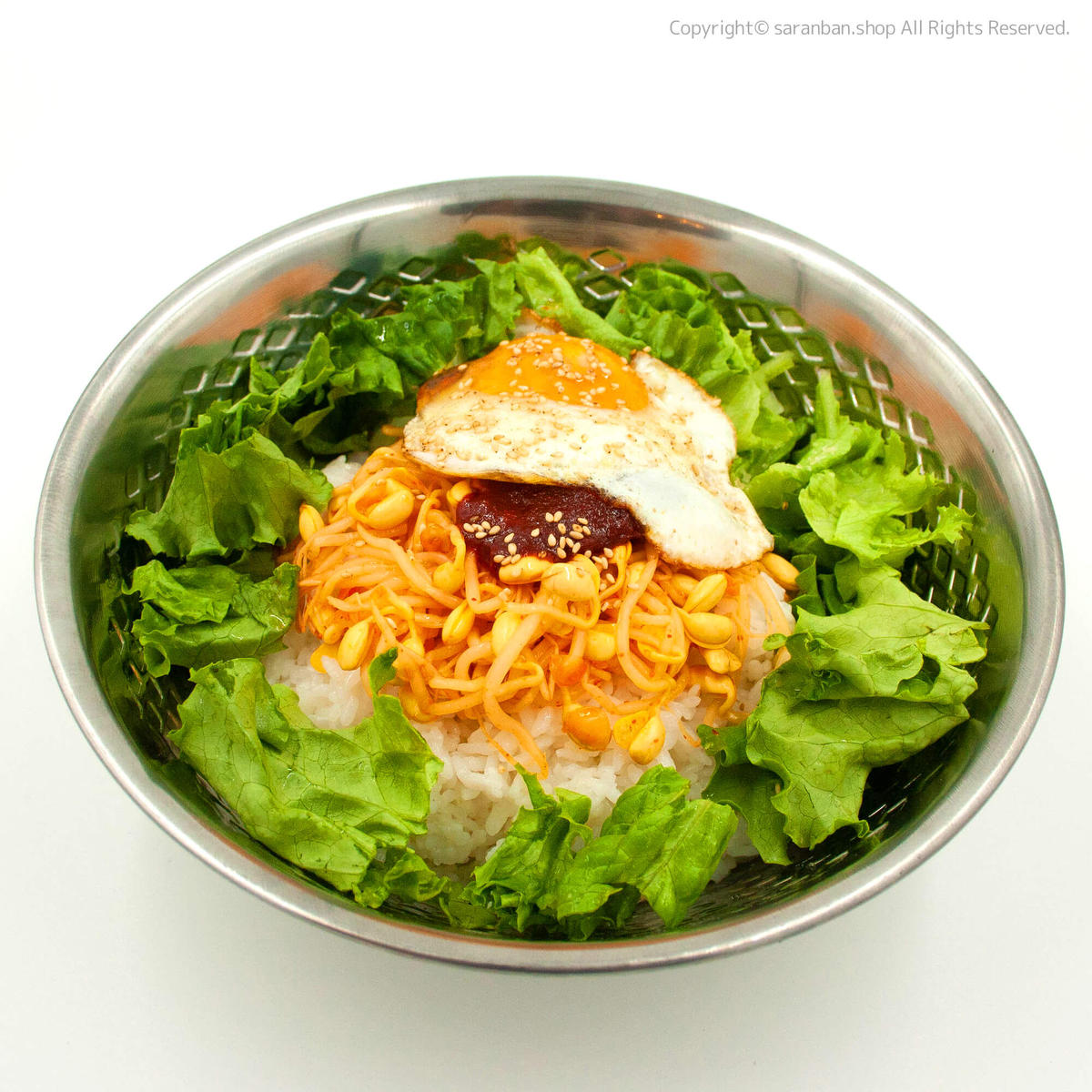 韓国製 ステンレス凸凹ボウル 24cm サランバン まいにち韓国気分