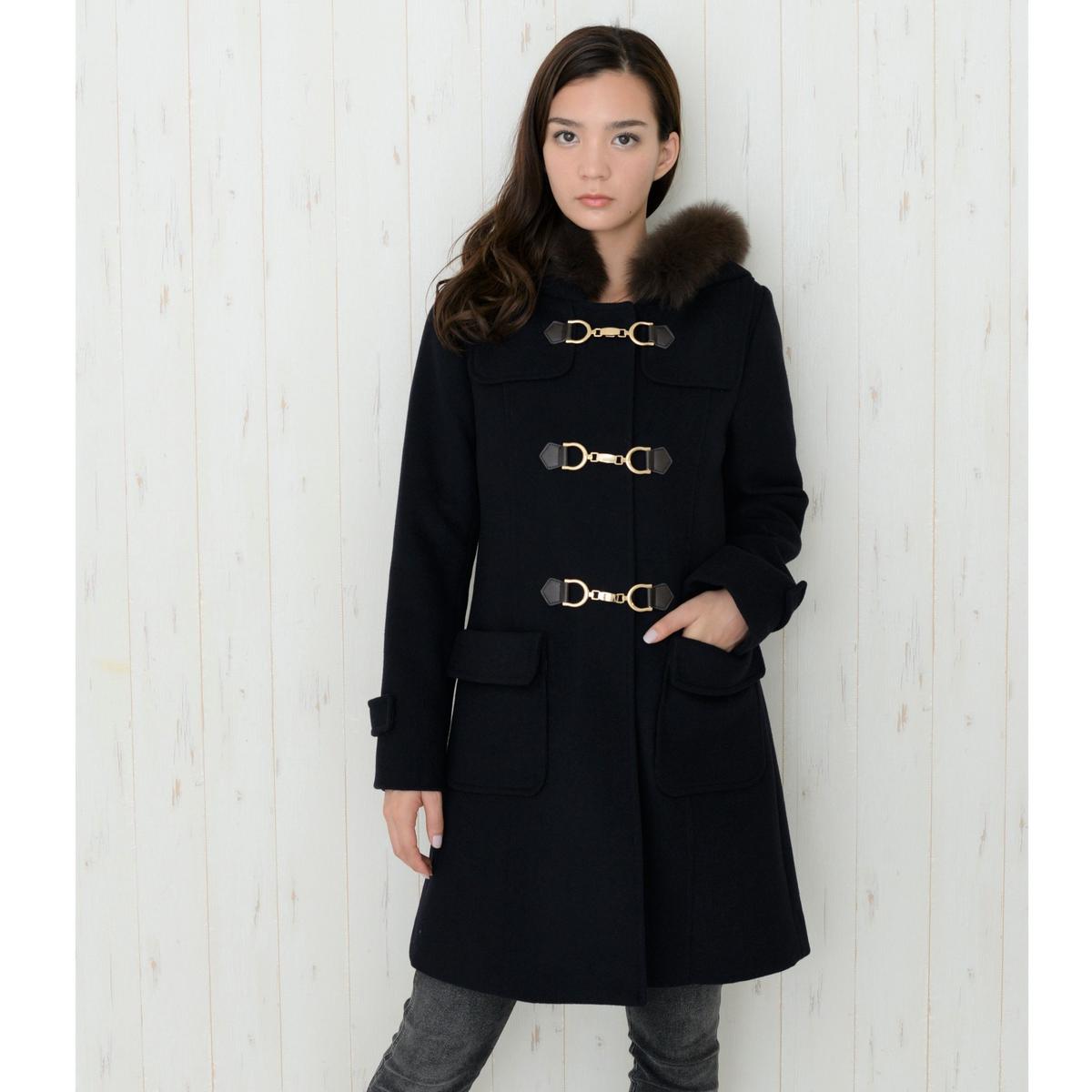 Eternobellezza フード付きダッフルコート