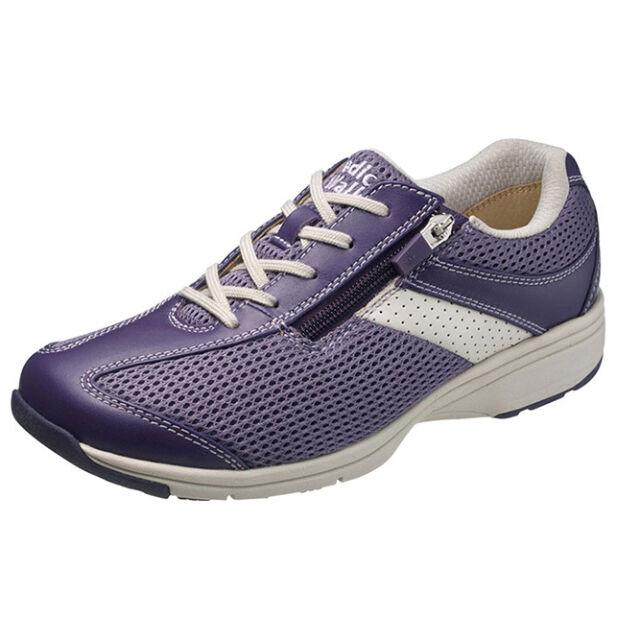 メディカルウォークms L パープル 女性用 4e Kv Mituruya Sh