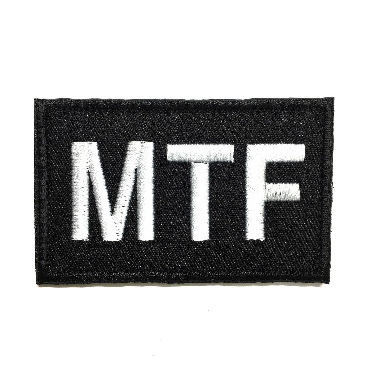 8cmx5cm Scp財団 Mobile Task Forces機動部隊 刺繍ベルクロワッペ