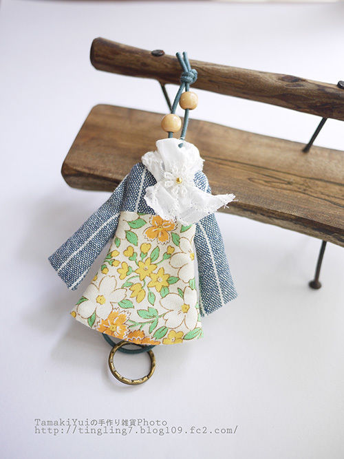 洋服形キーカバー 作り方 型紙 Tamaki Yui Handmade Recipe