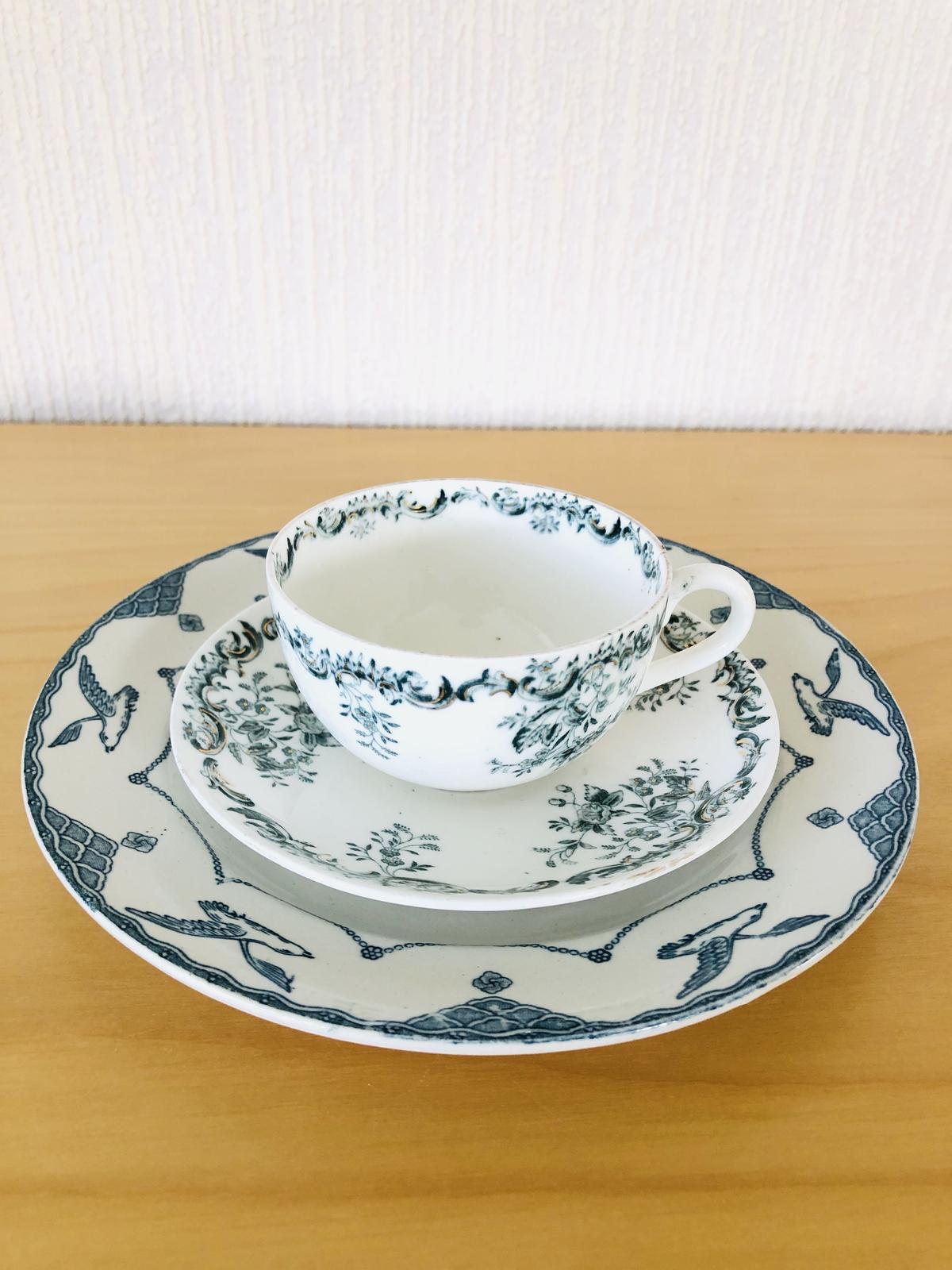 Old Gustavsberg Öresund カモメのプレート 19㎝