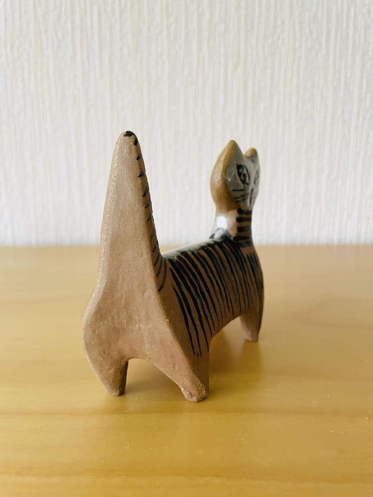 Gustavsberg/グスタフスベリ/Lisa Larson/リサ ラーソン/Lilla Zoo/小さな動物園/立ちネコ Gustavsberg/グスタフスベリ/Lisa Larson/リサ ラーソン/Lilla Zoo/小さな動物園/立ちネコ