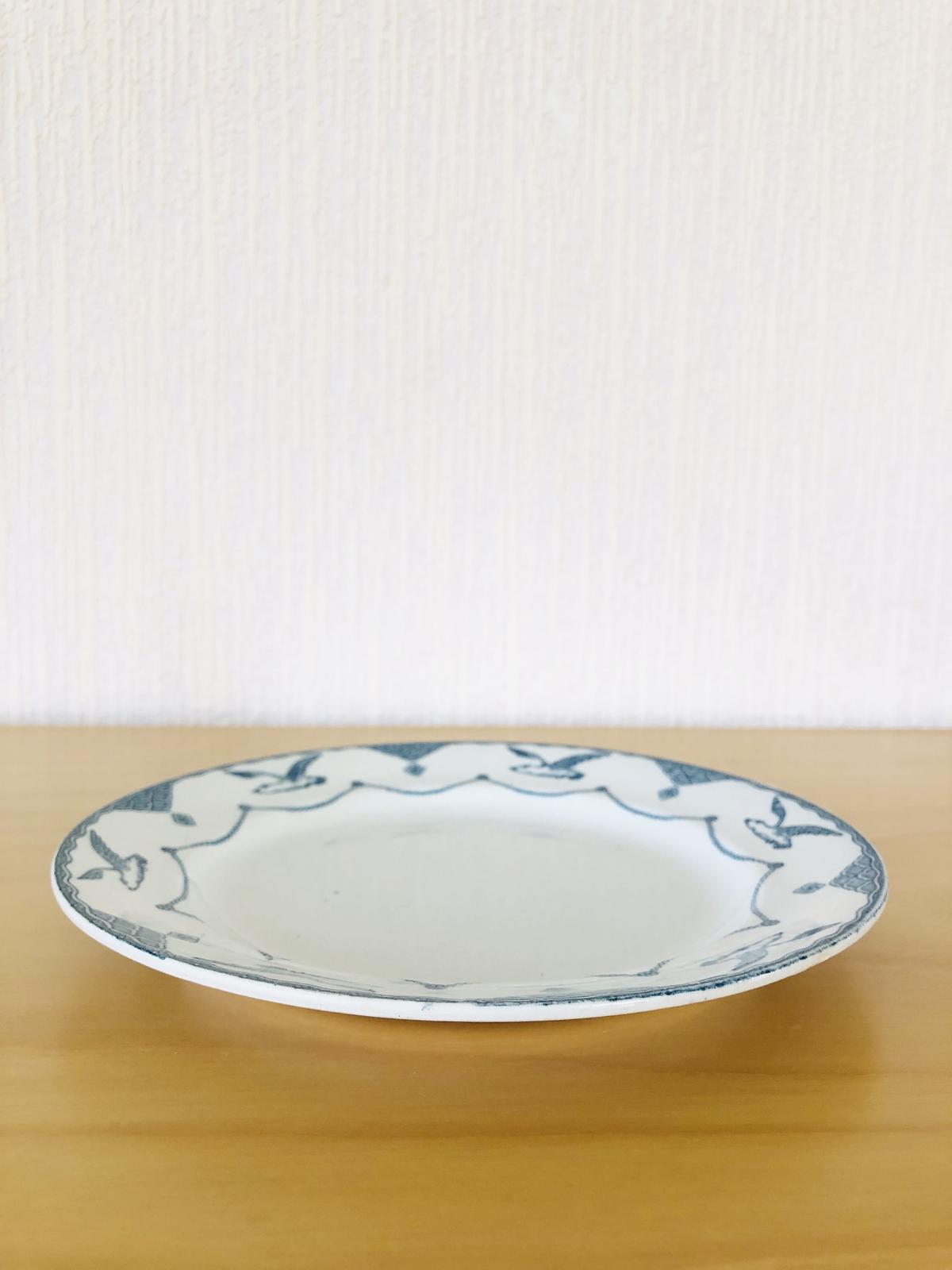 Old Gustavsberg Öresund カモメのプレート 19㎝