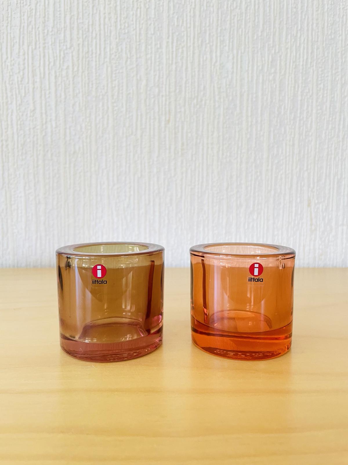 iittala/イッタラ/Kivi/キビ/キャンドルホルダー/ローズオリーブ