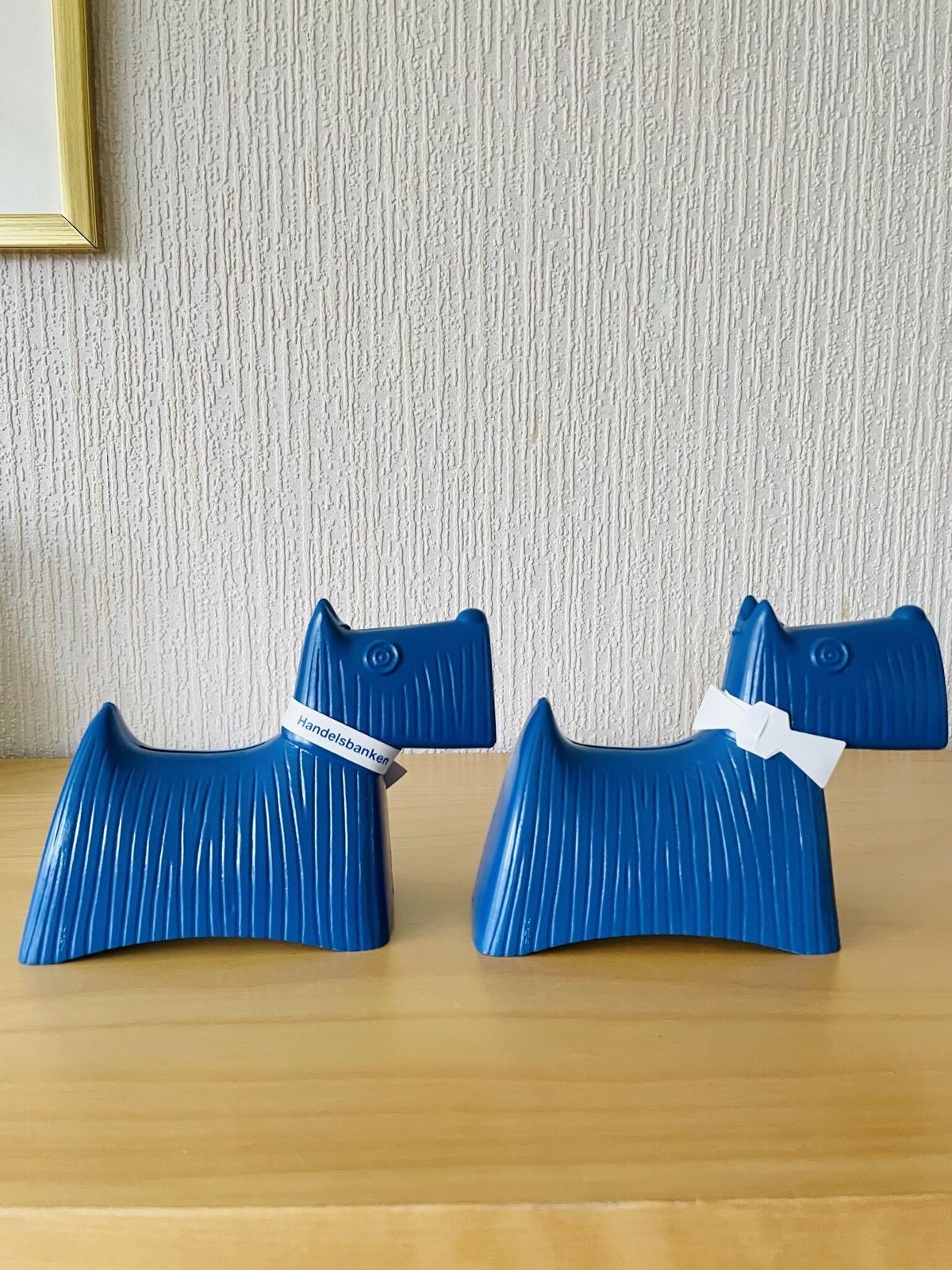 希少スティグリンドベリブラックのテリア貯金箱