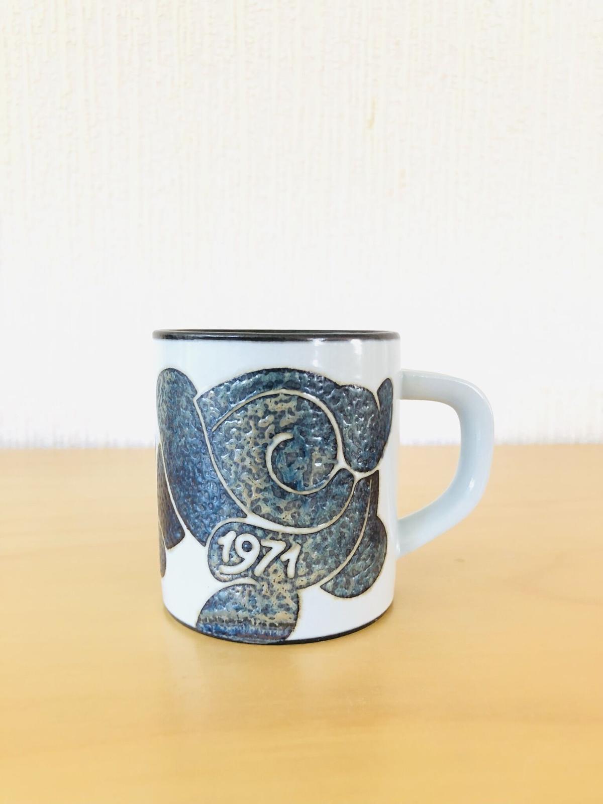 なマグカッ ROYAL COPENHAGEN - ロイヤルコペンハーゲン 1971年 売り出し最安値 Royal Copenhagen ロイヤルコペンハーゲン イヤーマグカップ 83 雑貨