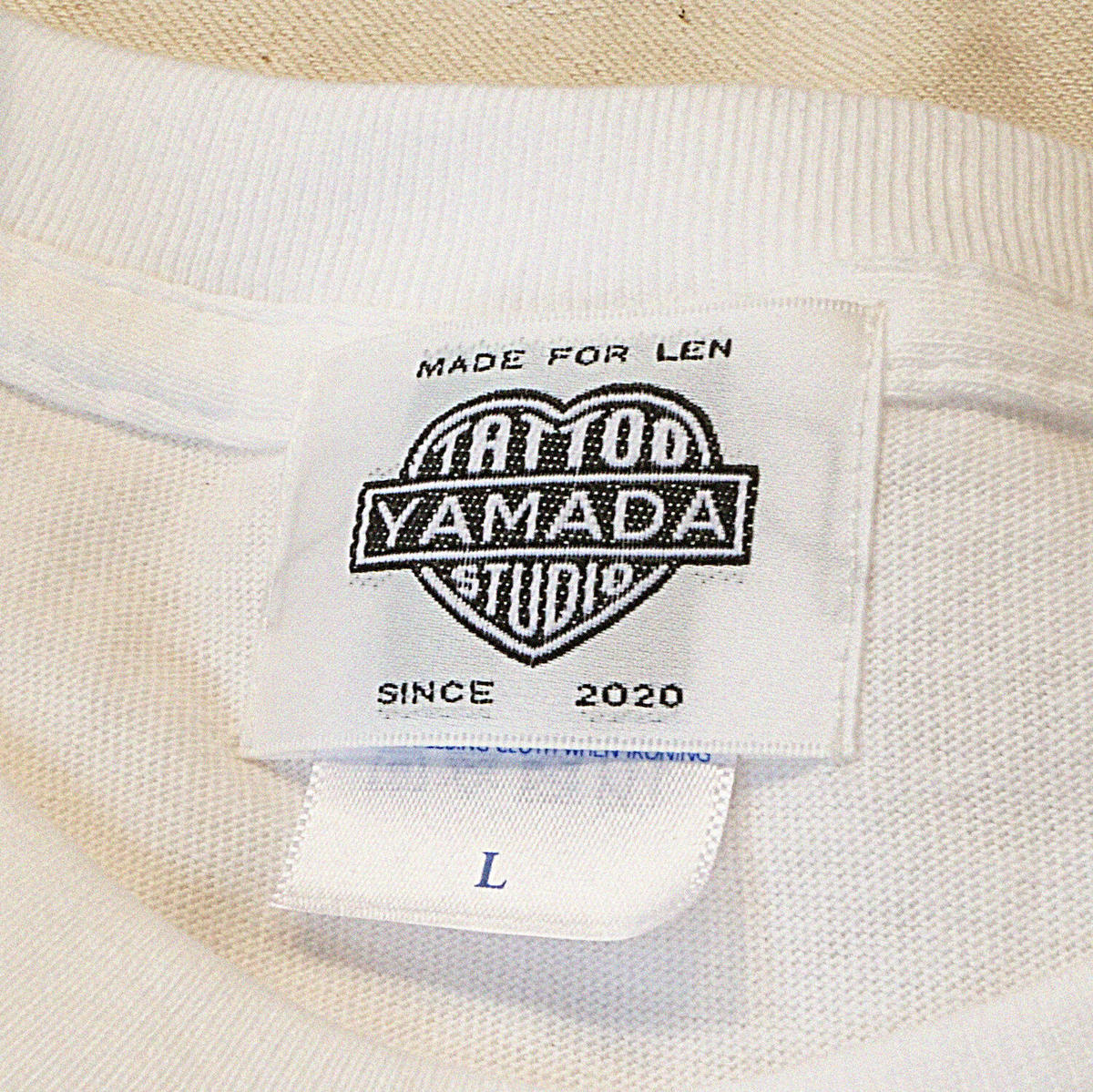 高品質の人気 Tattoo Studio Original Yamada トップス Tシャツ Saishinsaku No