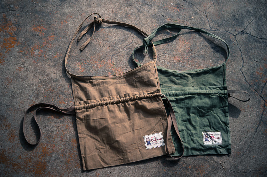 Tcb40 S Red Cross Apron Bag Olive Tcb Jeans