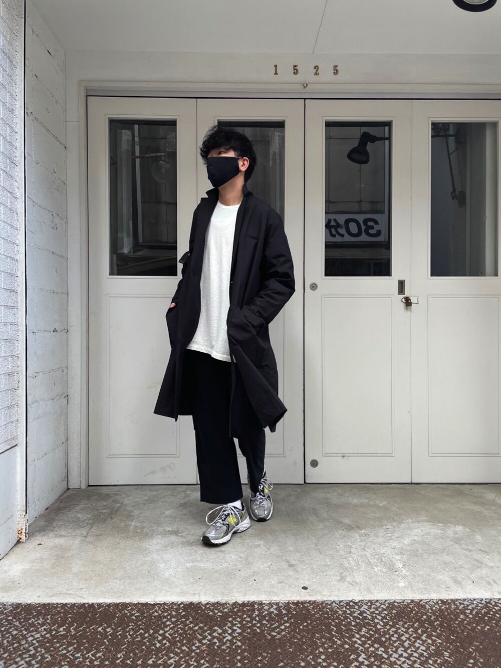 ☆ SS21 / DULCAMARA - タイプライターLabコート (BLACK) ☆ |...