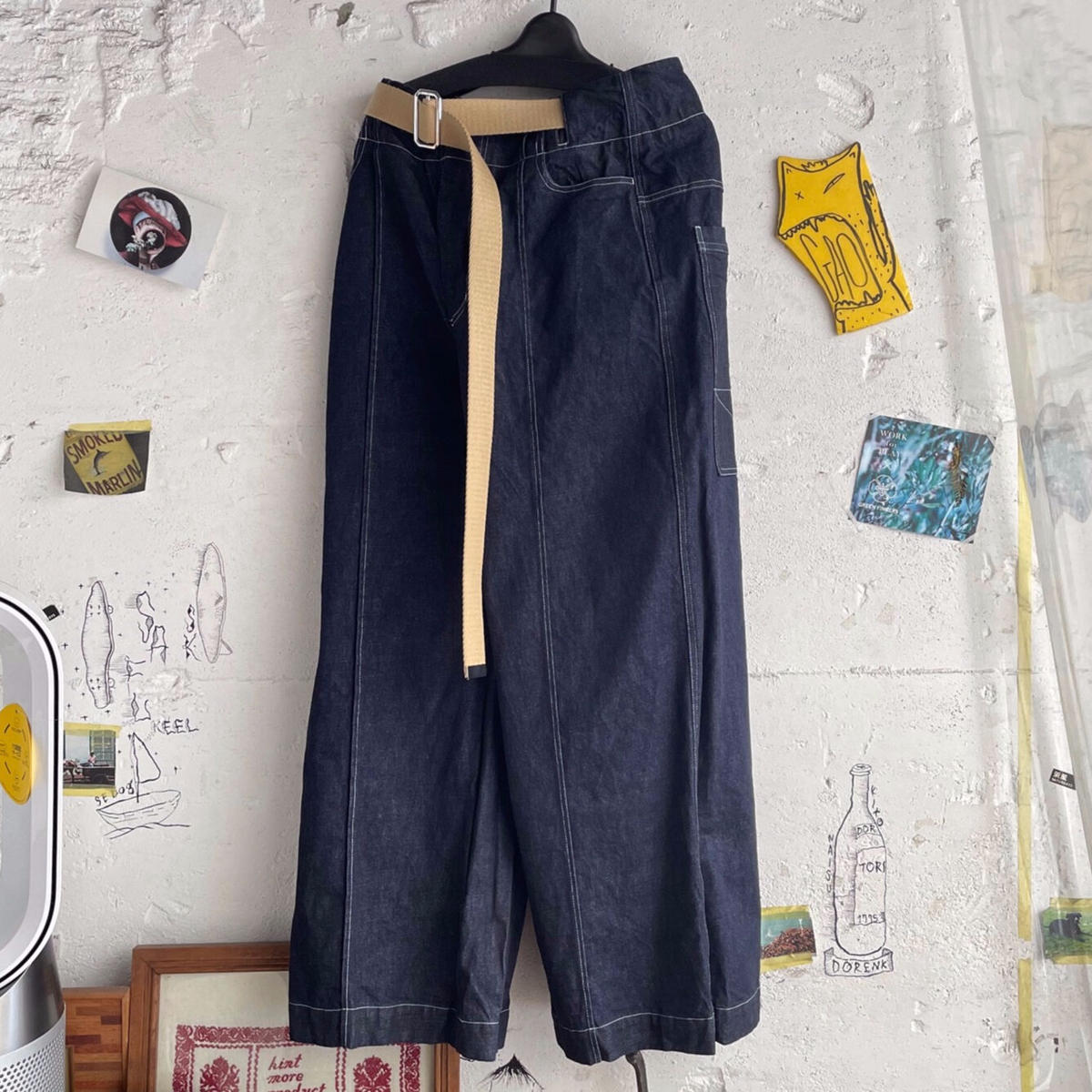 ☆ SS21 / SEAN NISH - DENIM BAGGY (INDIGO) ☆ | ★お求めやすく価格改定★ NISH【ショーンニッシュ】 デニムパンツ SEAN デニム/ジーンズ
