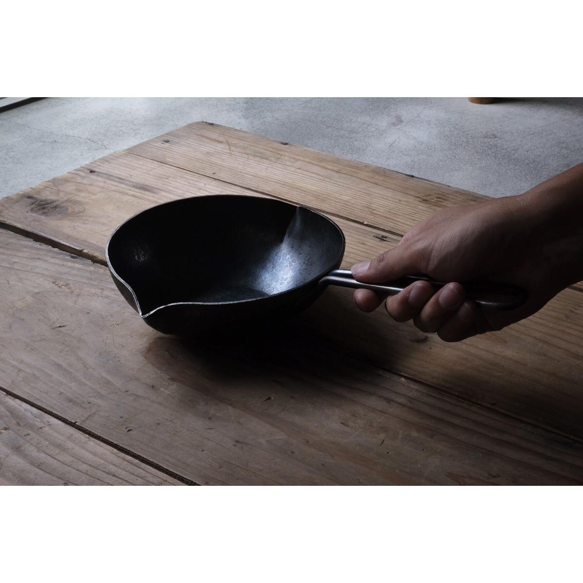 河原崎貴 ミルクパン 大 鉄製 河原崎貴 ミルクパン 大 鉄製 : ASSEMBLAGE - 通販 - Yahoo