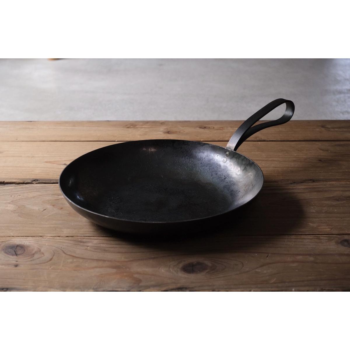 河原崎貴さん　フライパン　右片口　打ち出しフライパン 河原崎貴さんのフライパン 右片口 未使用
