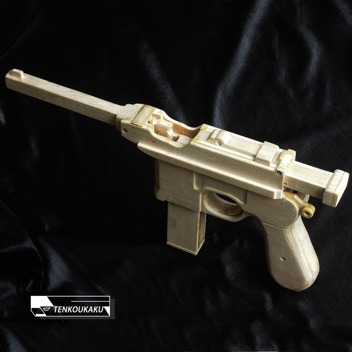 Blowback Rubber Band Gun with Ejection Function...