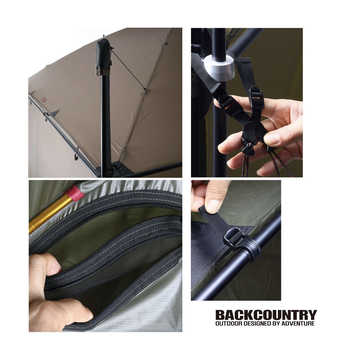 BackCountry 320 shelter ポールセット