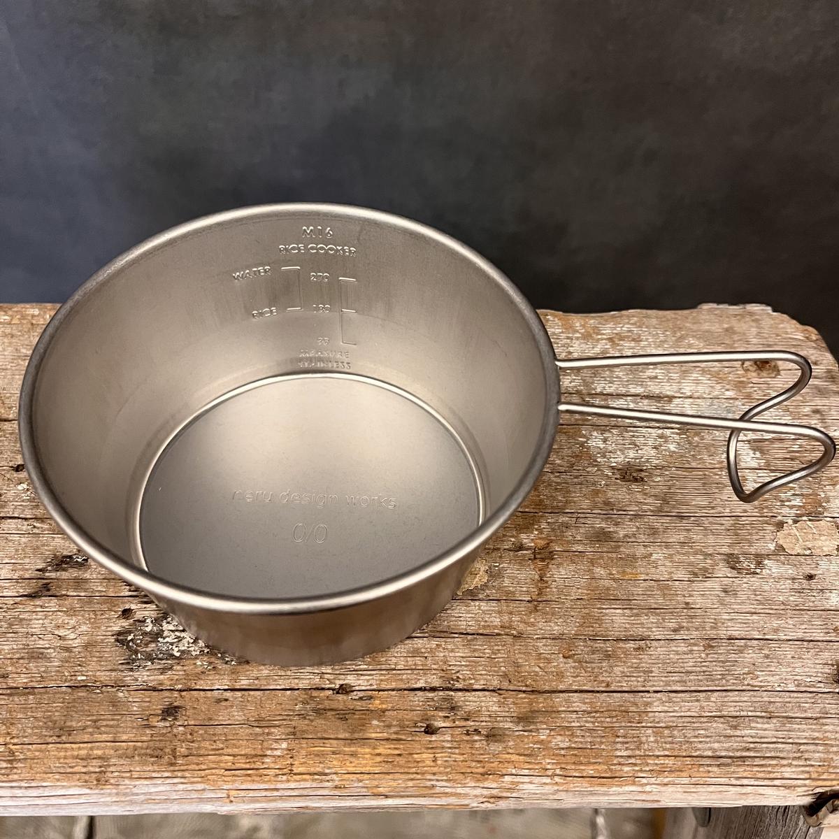neru design works TITANIUM シェラカップ neru design works TITANIUM シェラカップ