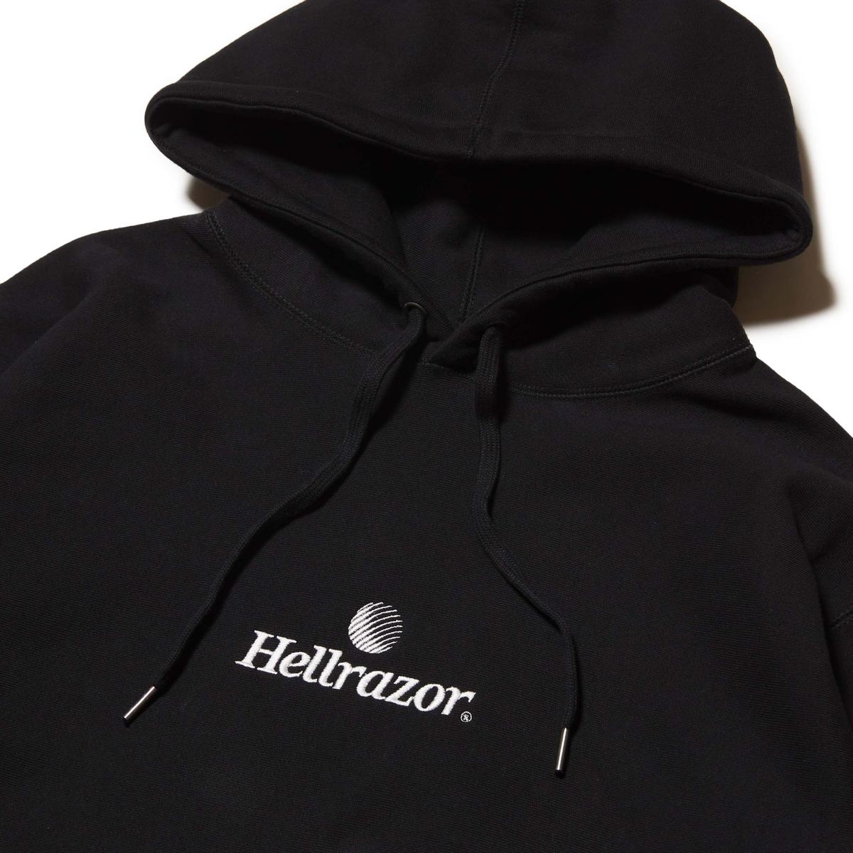 Hellrazor Trademark Logo Hoodie Black T F Hellrazor Trademark Logo Hoodie Black T F