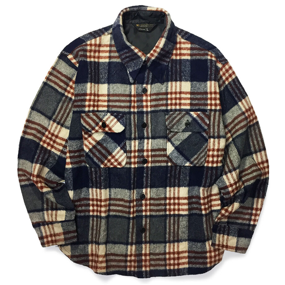 JC PENNEY 70's CPO WOOL SHIRT JACKET | THE CHAR...