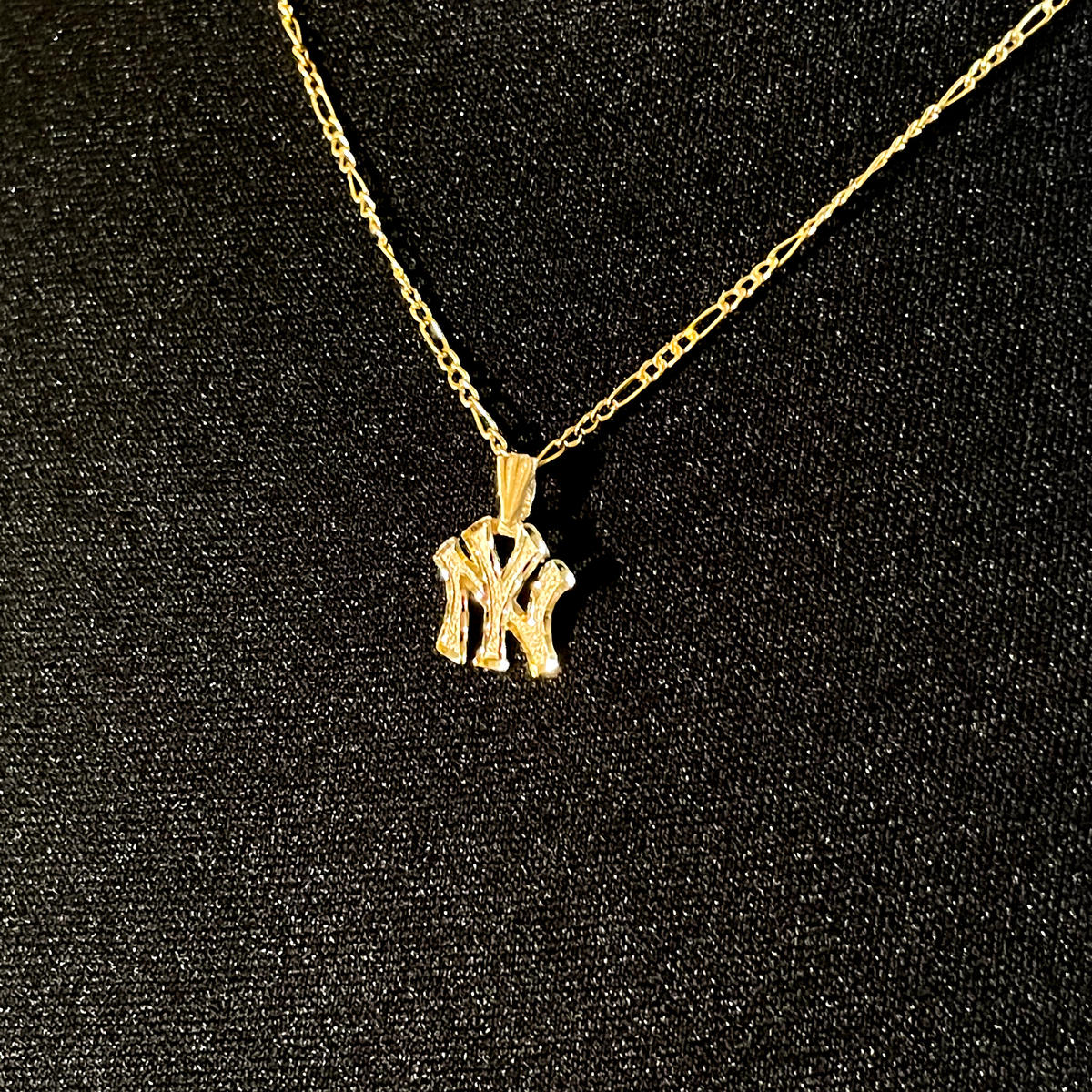 14k NY Yankees ネックレス　チャーム Yankees charm New York ヤンキース ネックレス 14k