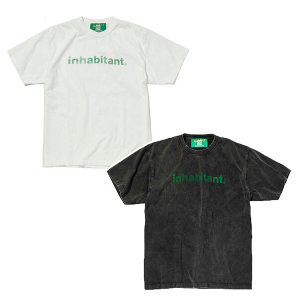 inhabitant Tシャツ inhabitant Logo T-Shirt (WT:ホワイ...