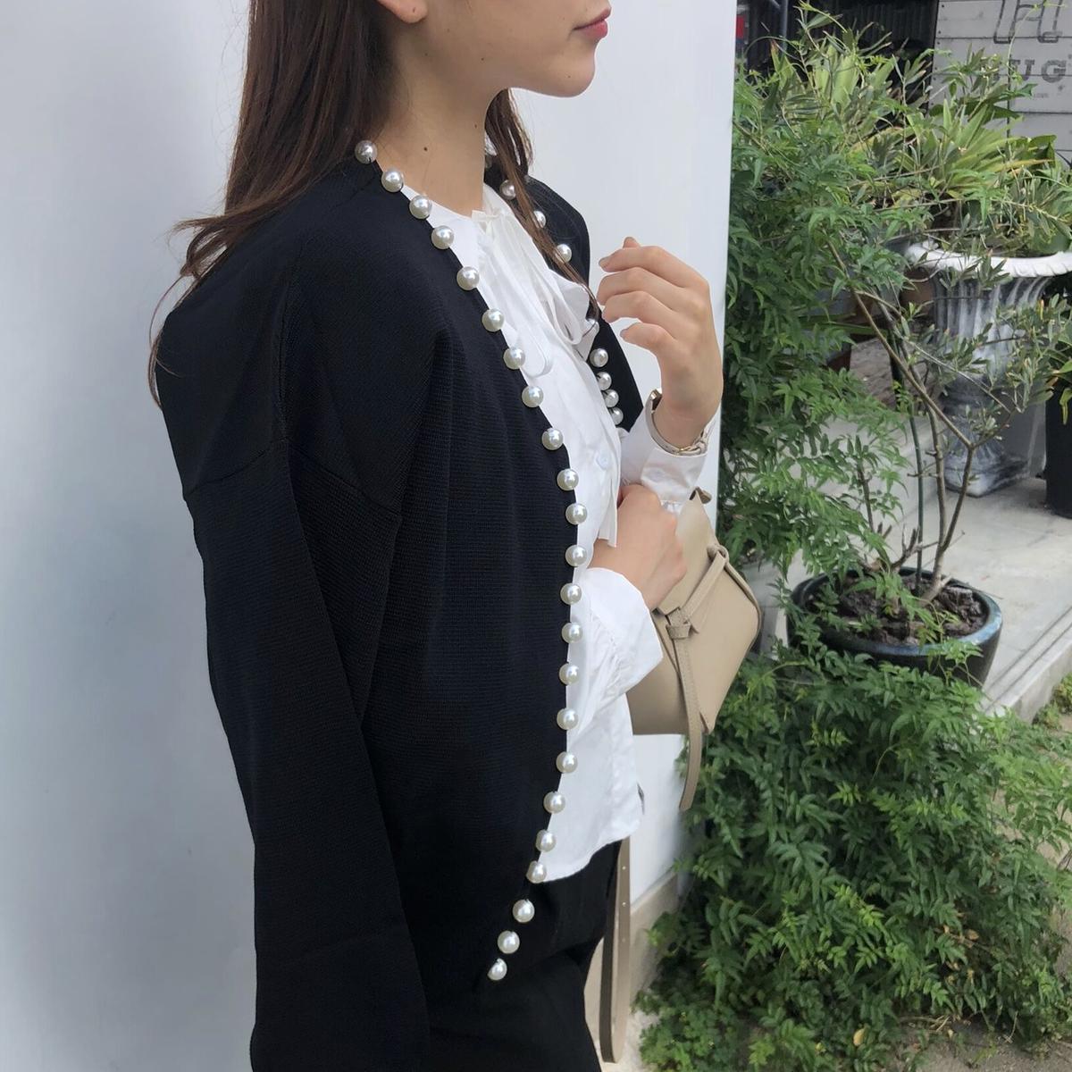 パールカーディガン
