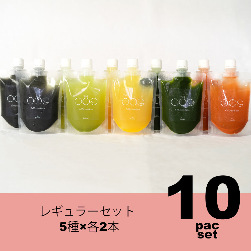 5種×2セットFROZEN JUICE THE OOS ColdPressdJuice S...