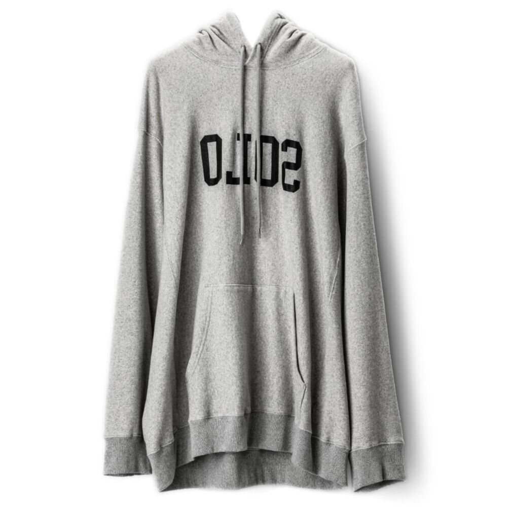 Soloist oversized hoodie black 46 - 通販 - hydro-mineral.net