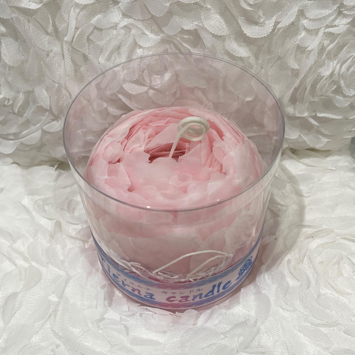 芍薬 かぐや姫 上質蜜蝋 ピオニーの香り Candle Himiko 恵卑弥呼store