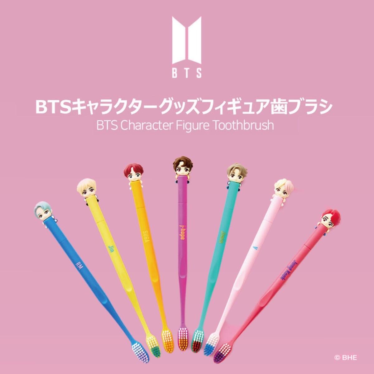 Bts Tinytan Tooth Brush キャラクター グッズ フィギュア 歯ブラシ