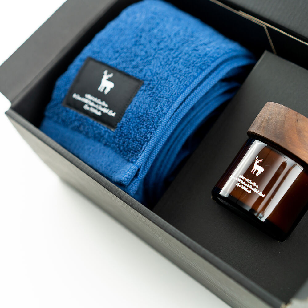 TNOC THE GIFT BOX / TOWEL FACE & HAND CREAM JAR...
