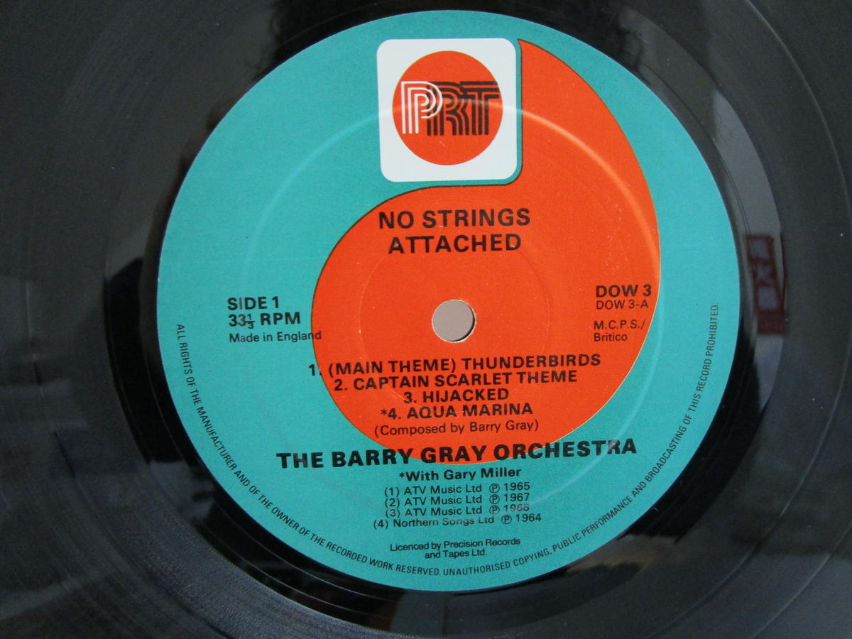 BARRY GRAY ORCHESTRA / No Strings Attached TO...
