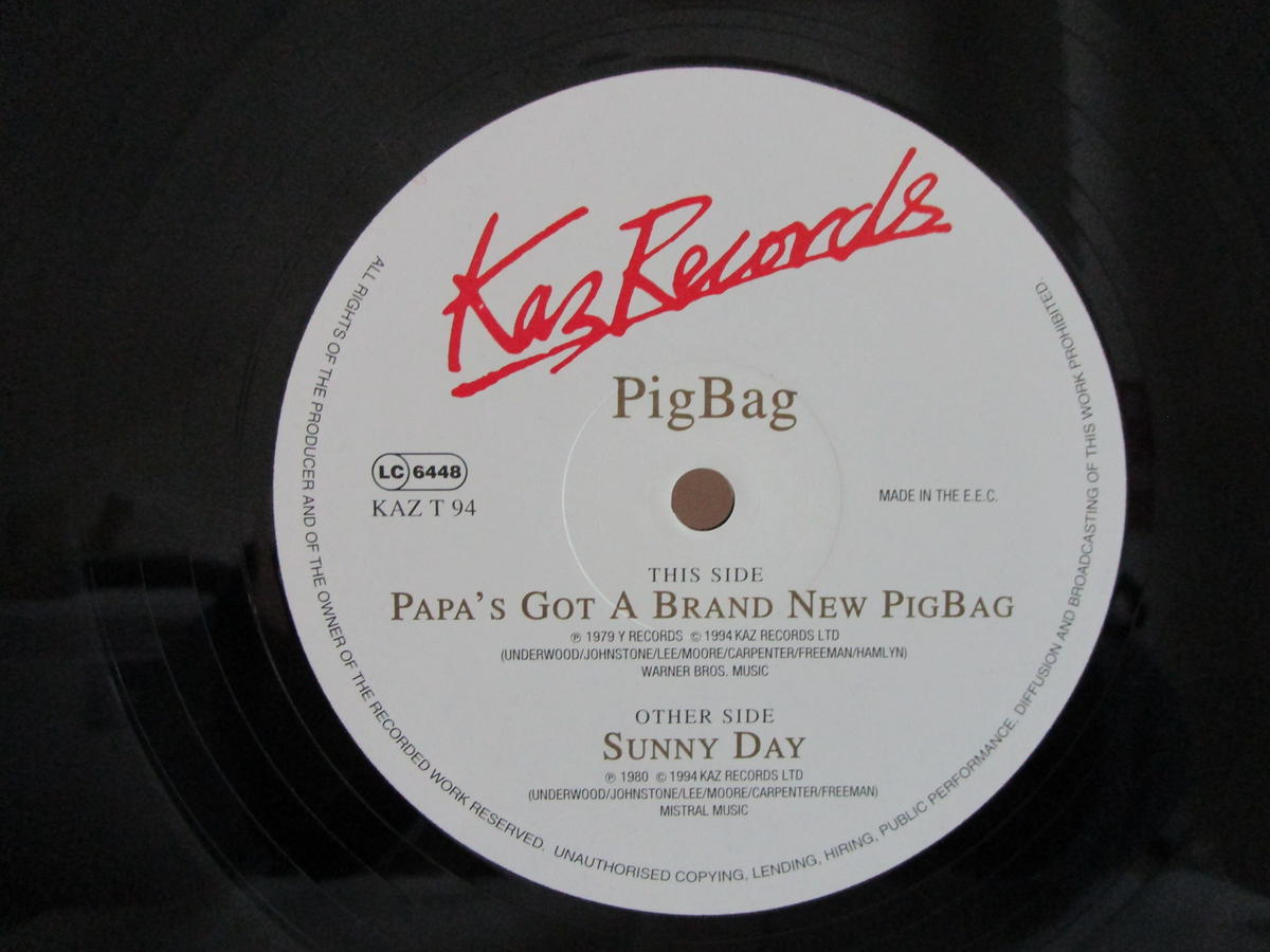PIGBAG/ Papa's Got a Brand New PigBag 12inch