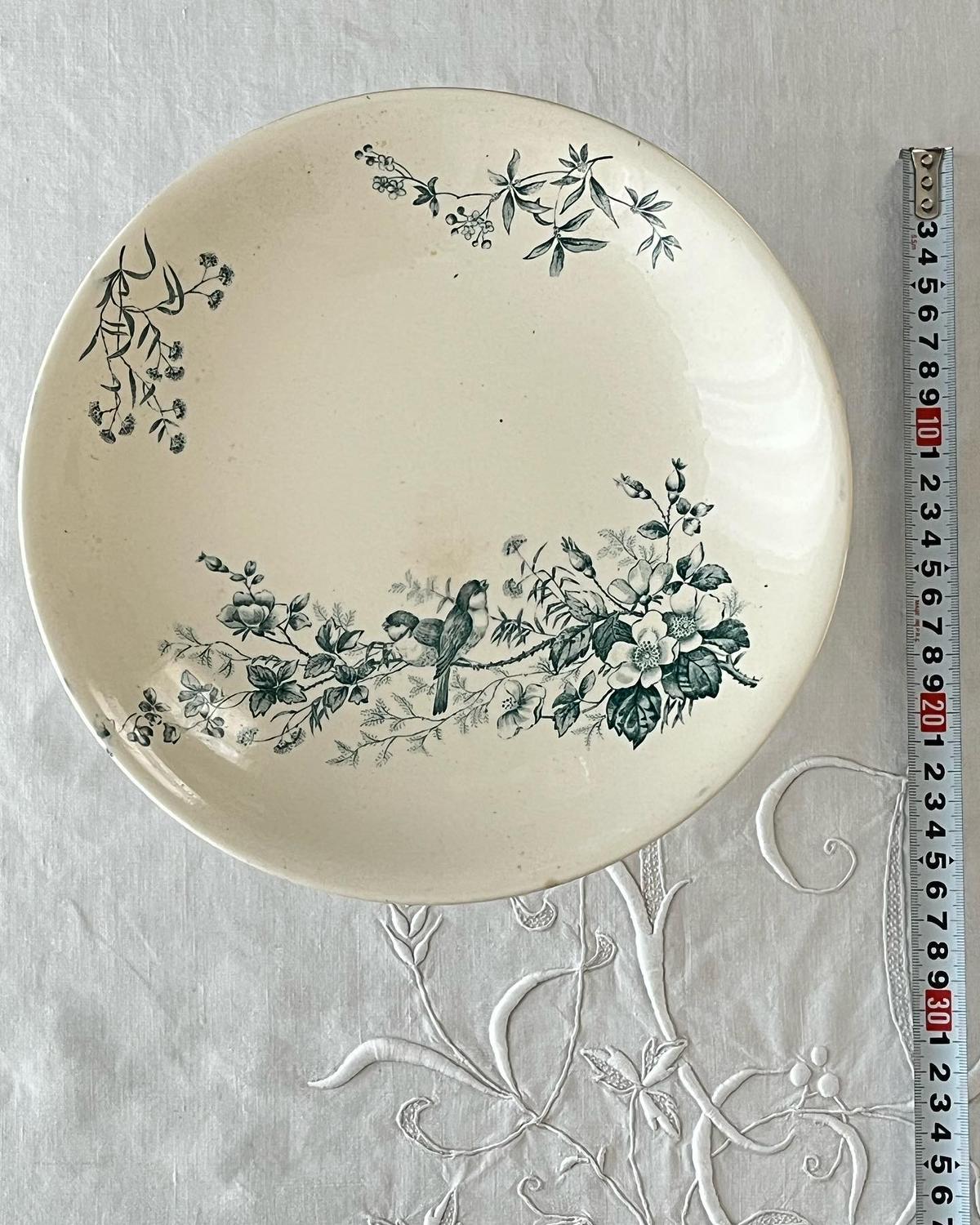 美品レア】フランスアンティーク LONGWY MIGNON コンポート[1366] | Ch...