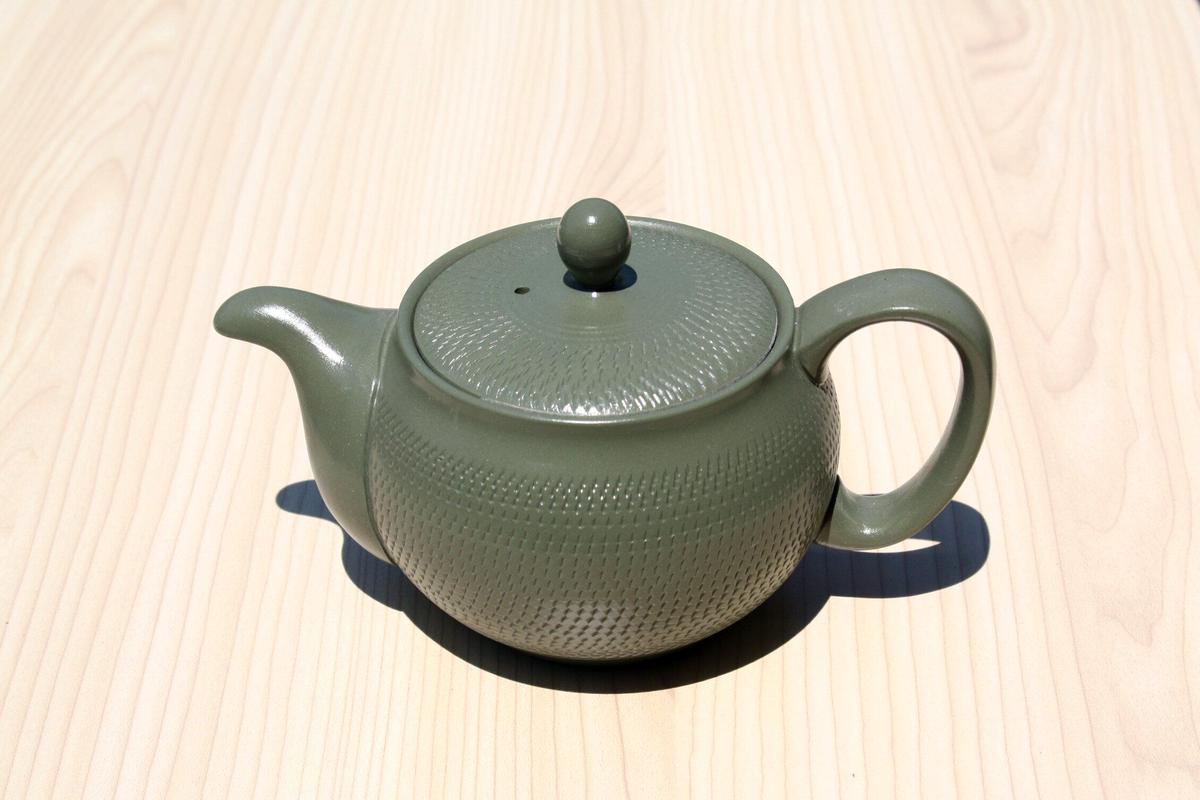 未使用 常滑焼 「朱泥」昭萌造 急須&茶碗セット 未使用 常滑焼 「朱泥」昭萌造 急須&茶碗セット