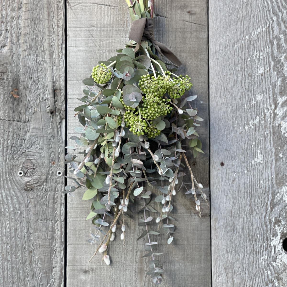 E ユーカリ ドライフラワー ミックスなスワッグ Tokyo Fantastic オン