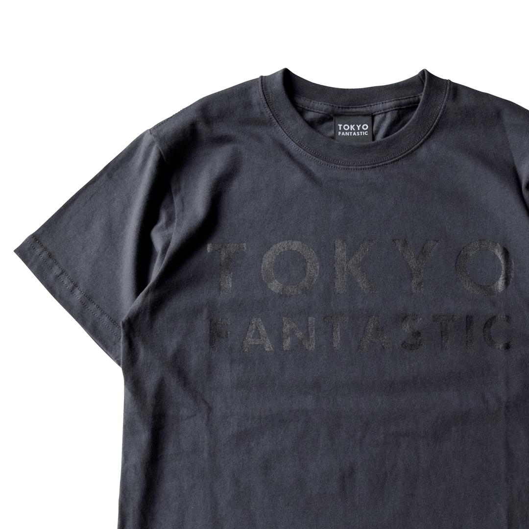 Tokyo Fantastic ブランドロゴ Tシャツ スミクロ 墨黒 Tokyo Fa