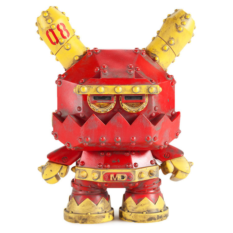 グリーン・ホワイト系 完成品♪ アートトイ Frank Kozik Mecha DUNNY