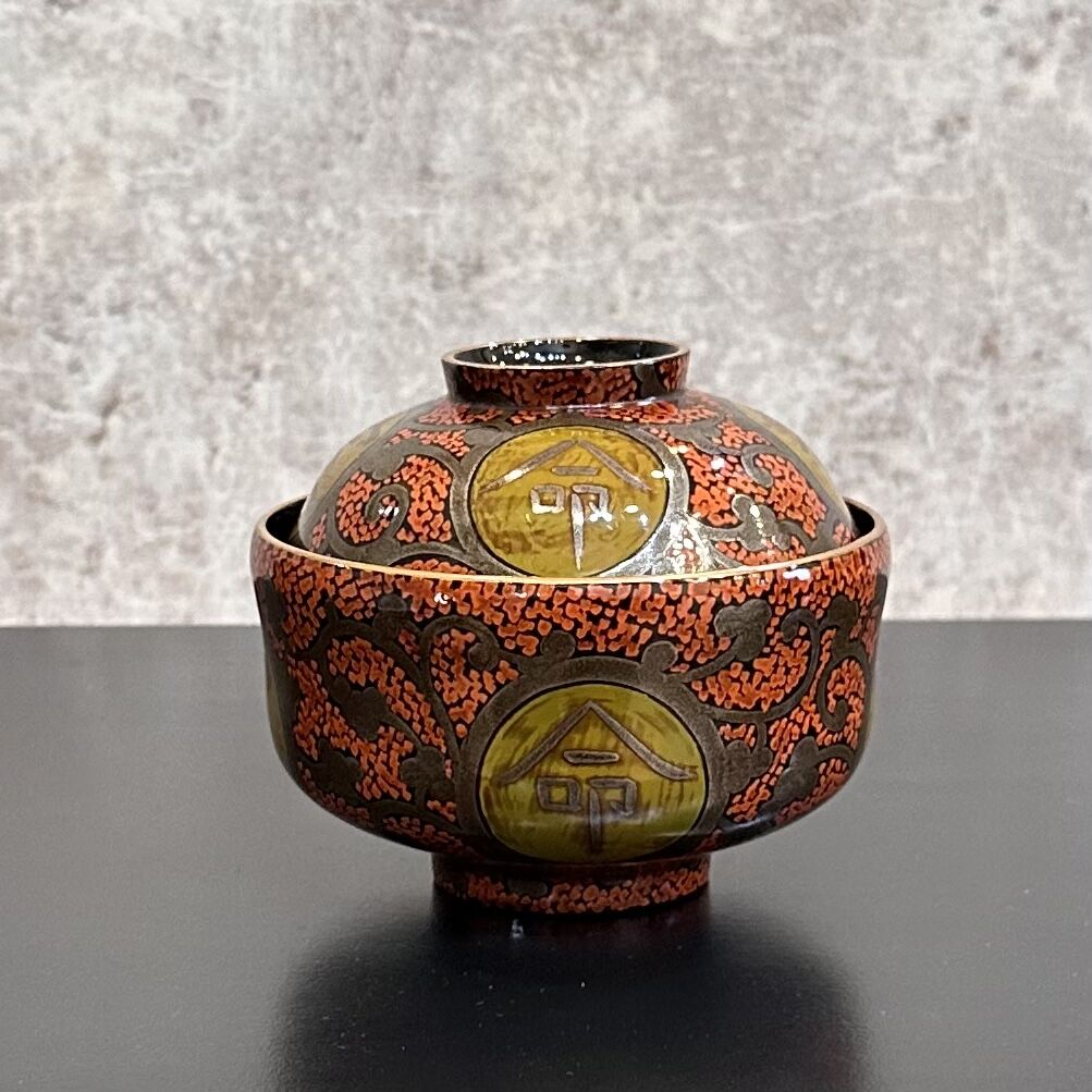 C1-4/輪島塗/五島山謹製/輪島塗吸物椀5客/共箱/汁椀/茶碗/蓋付/懐石料理 Amazon.co.jp: 輪島塗 桜紅葉 蒔絵 黒塗 吸物椀 5客 天然木製 木