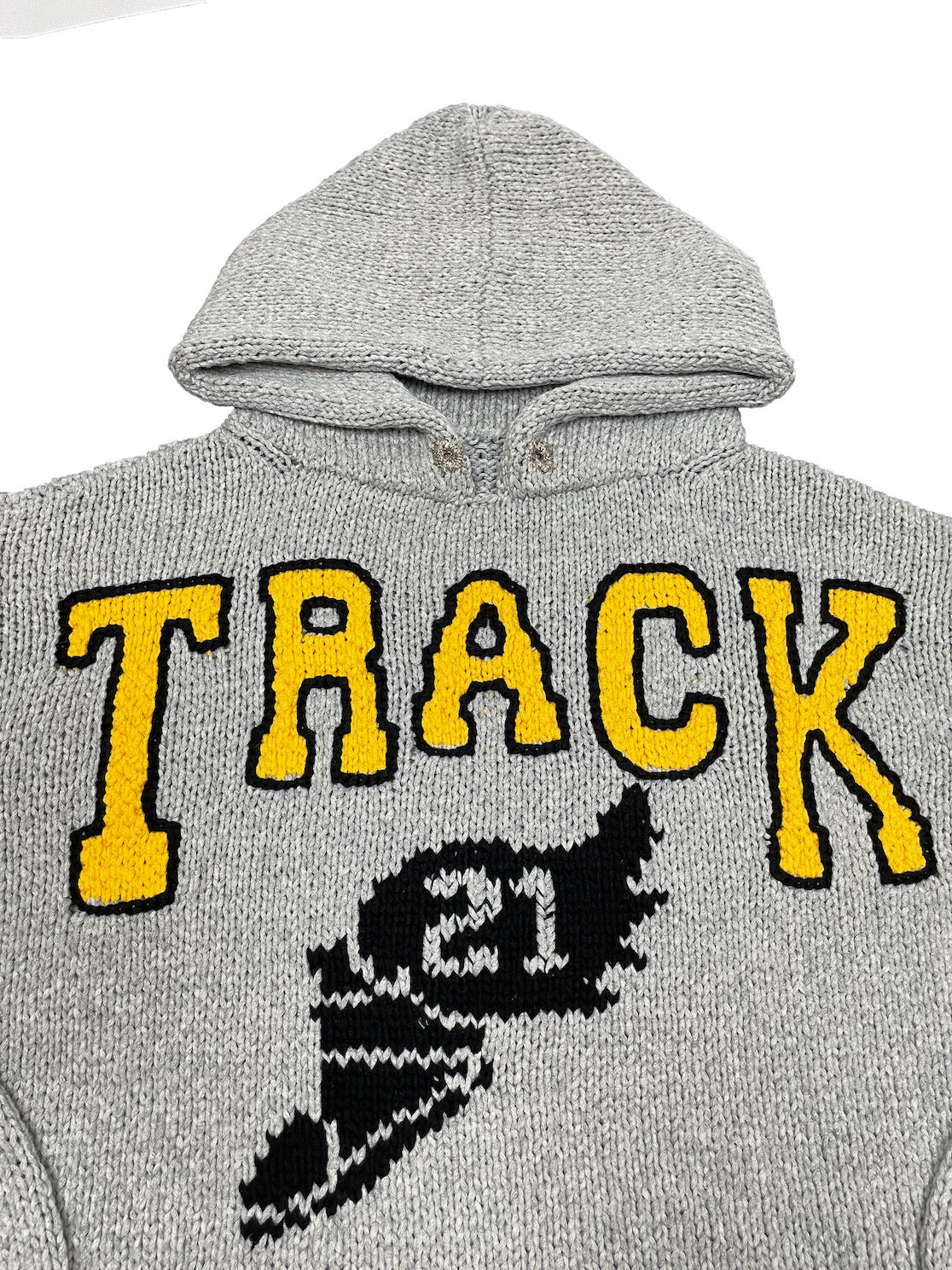 50%OFF RICE NINE TEN Hand Knit College Sweater savingssafari.com