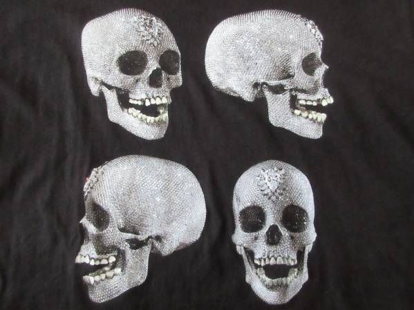 UK製 ダミアン ハースト For the Love of God Diamond Skull...