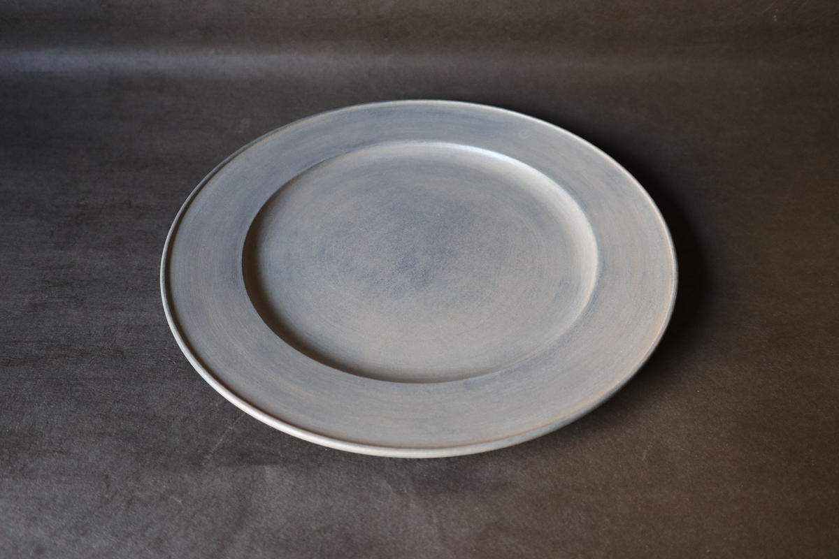 富井貴志 白漆リム皿 27cm 2枚セット 【公式通販】