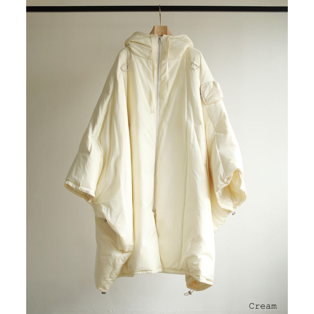 Little Suzie Poncho Down Coat リトルスージー-