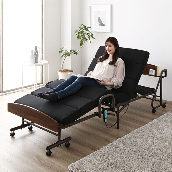 折りたたみベット R529 折り畳み電動ベッド、幅90cm 良品・美品