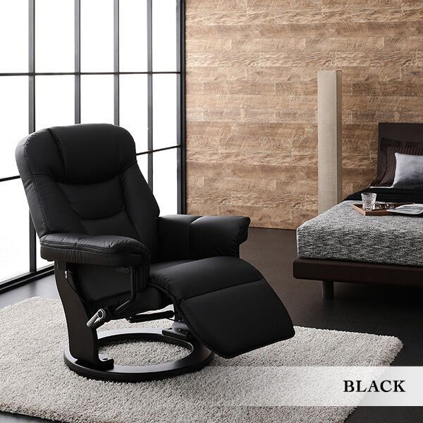 パーソナルチェア/リクライニングチェア 【ダークブラウン