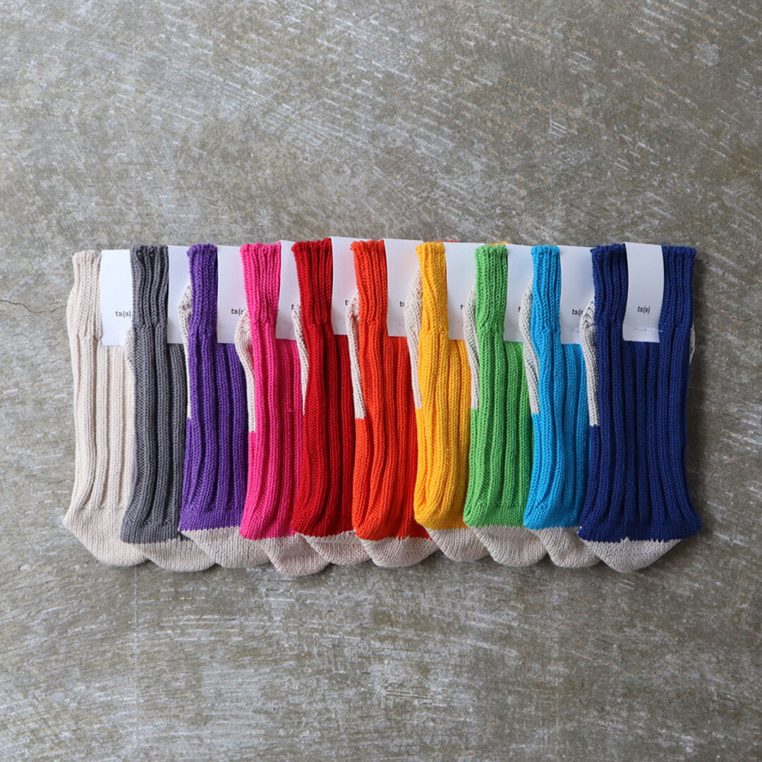 Unpaired Cotton Rib Sock ts(s)